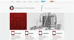 Desktop Screenshot of fr-instalacoes.com.br